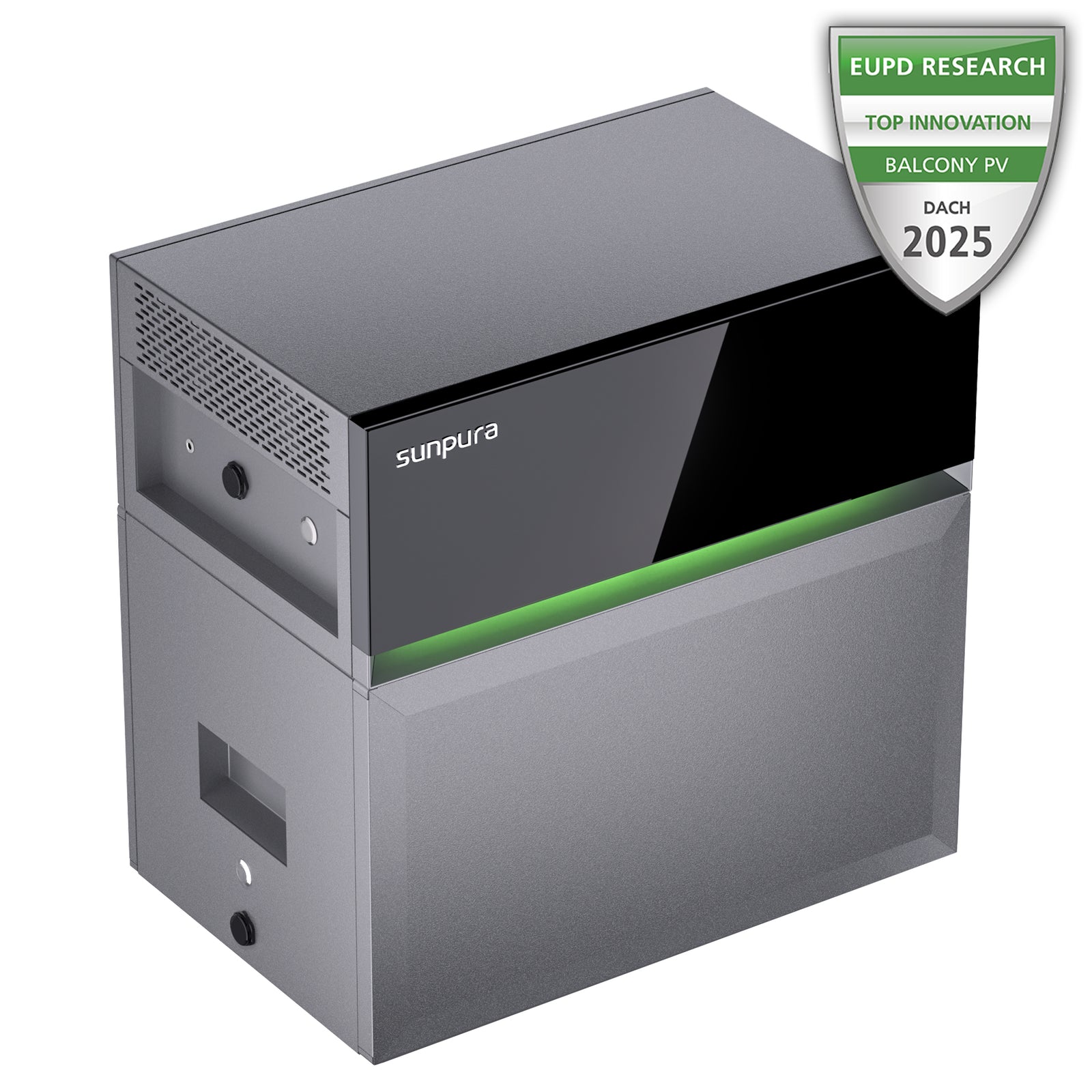 Sunpura S2400 AC thuisbatterij van 2,4 kWh voor bestaande zonnepanelen