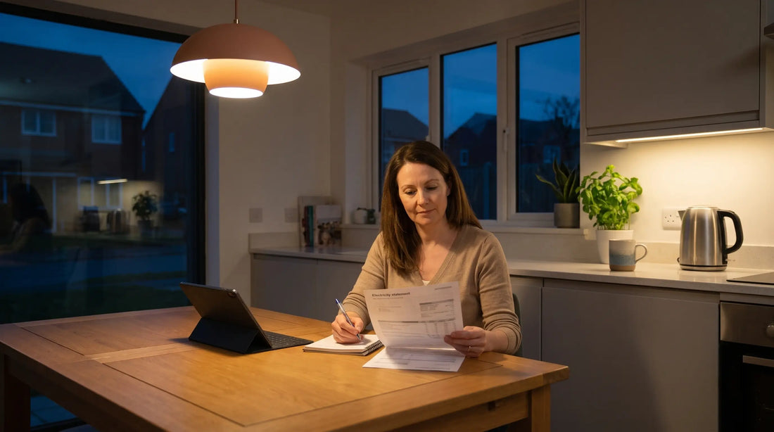 Home_energy_controls_being_reviewed_at_night_for_off-peak_battery_charging.
