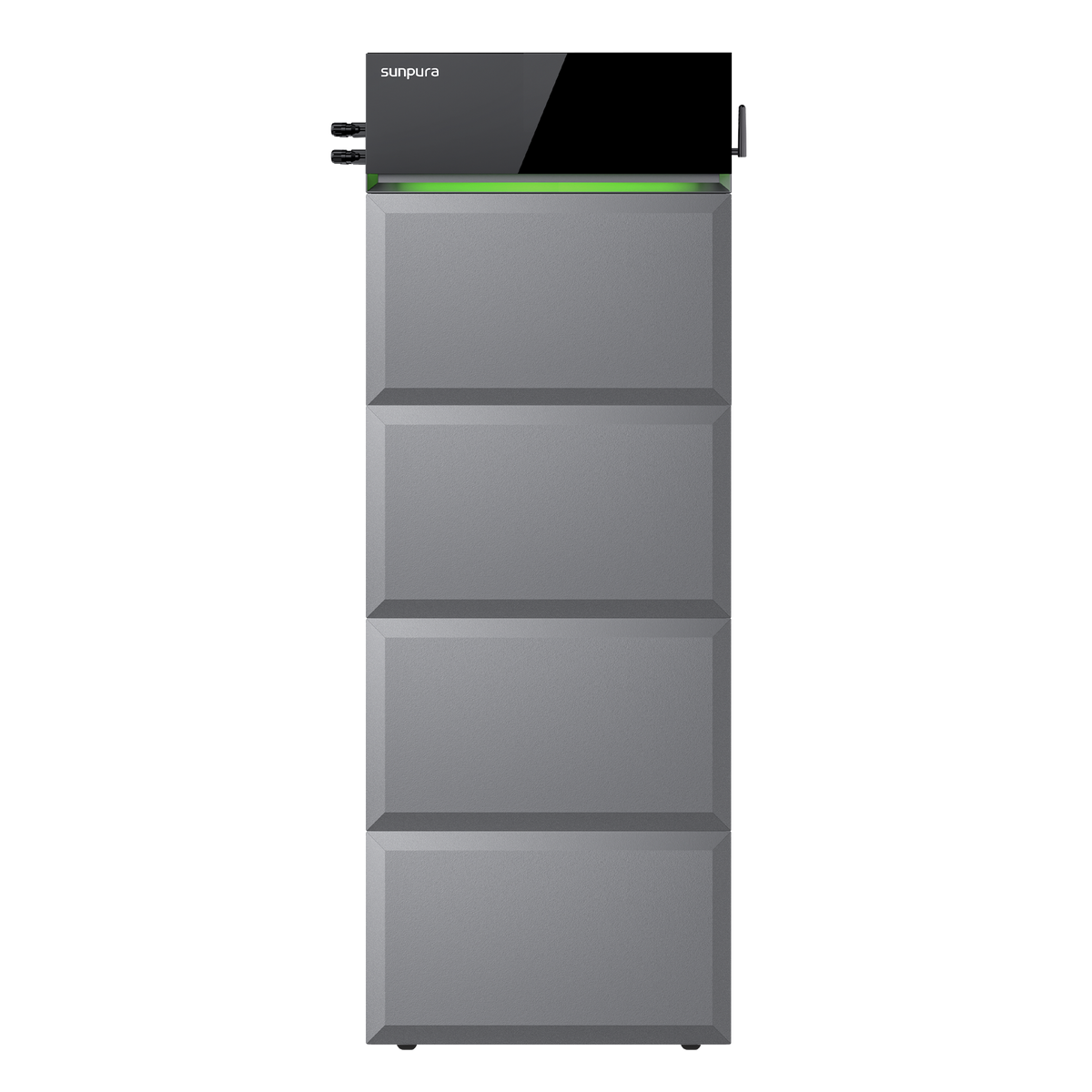 Sunpura S2400 mit modular erweiterbarem B2400-Batteriespeicher